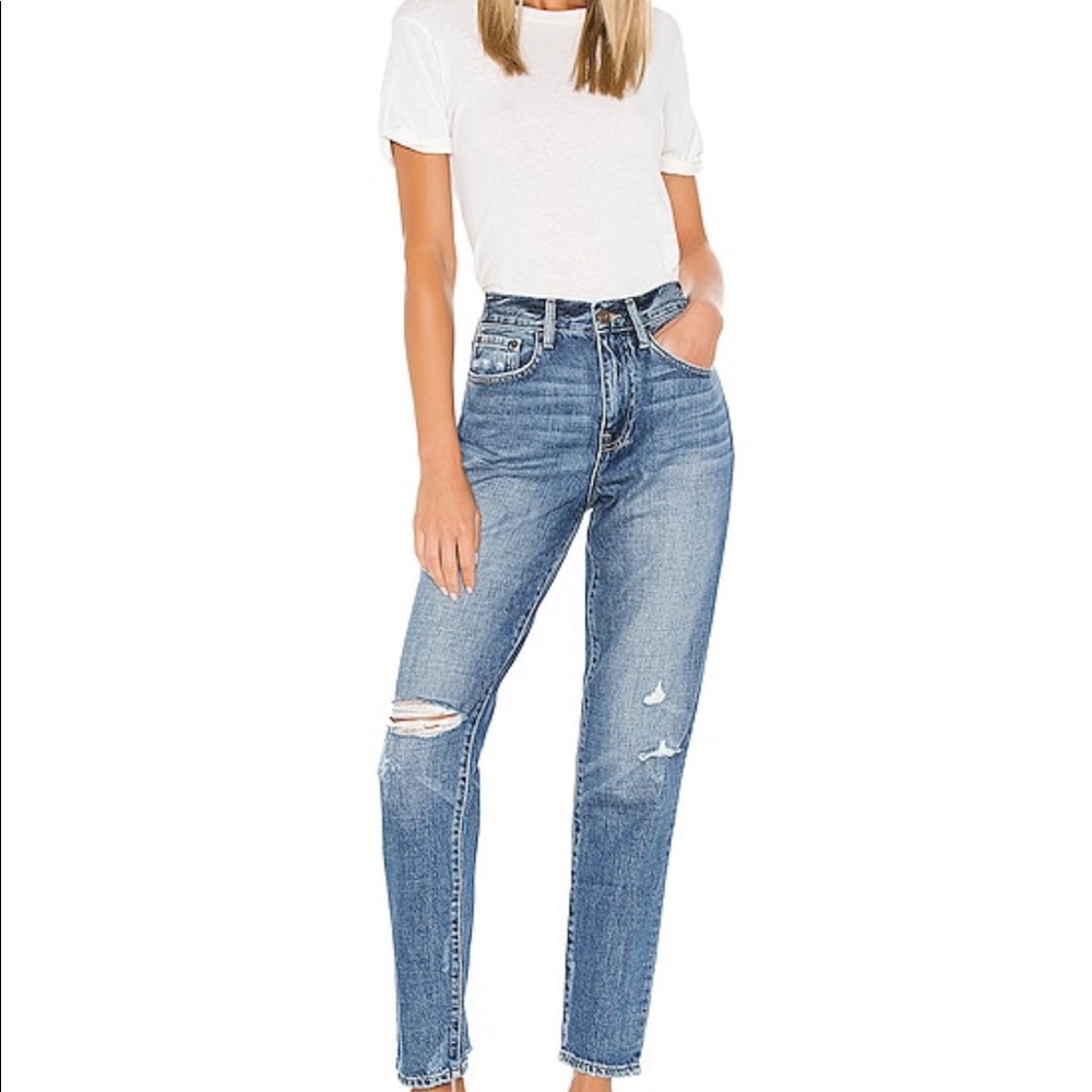 Presley High Rise Slim Roller Jeans-City of Angels